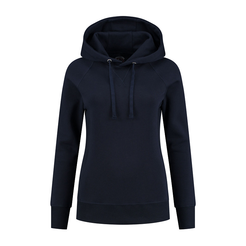 Lemon & Soda Heavy Sweater Hooded Raglan for her