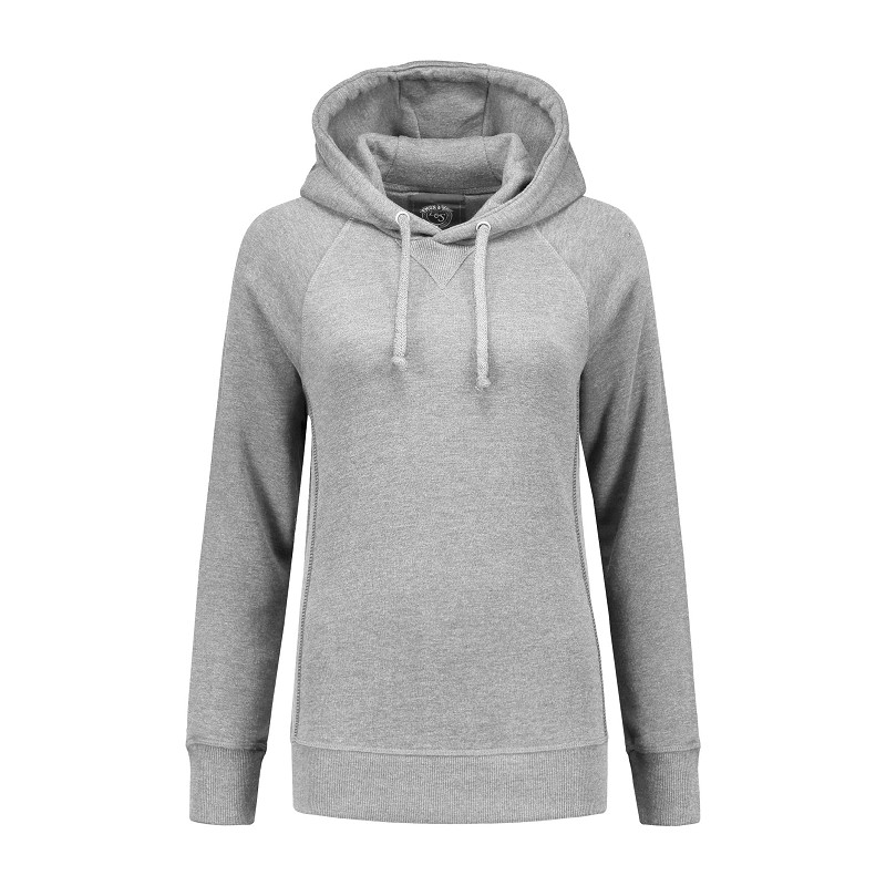 Lemon & Soda Heavy Sweater Hooded Raglan for her