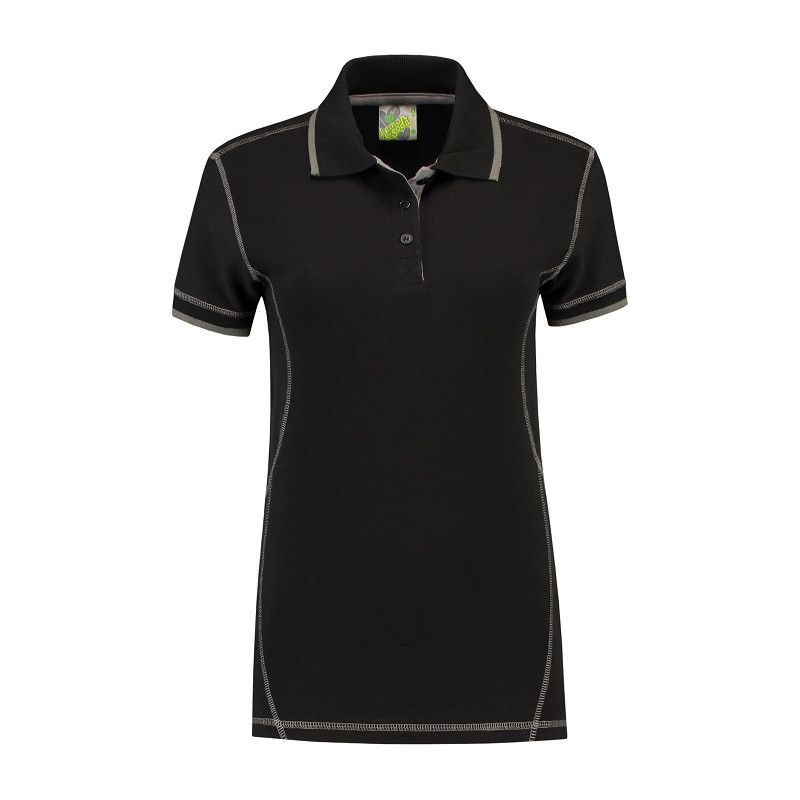 Lemon & Soda Polo Flatlock SS for her