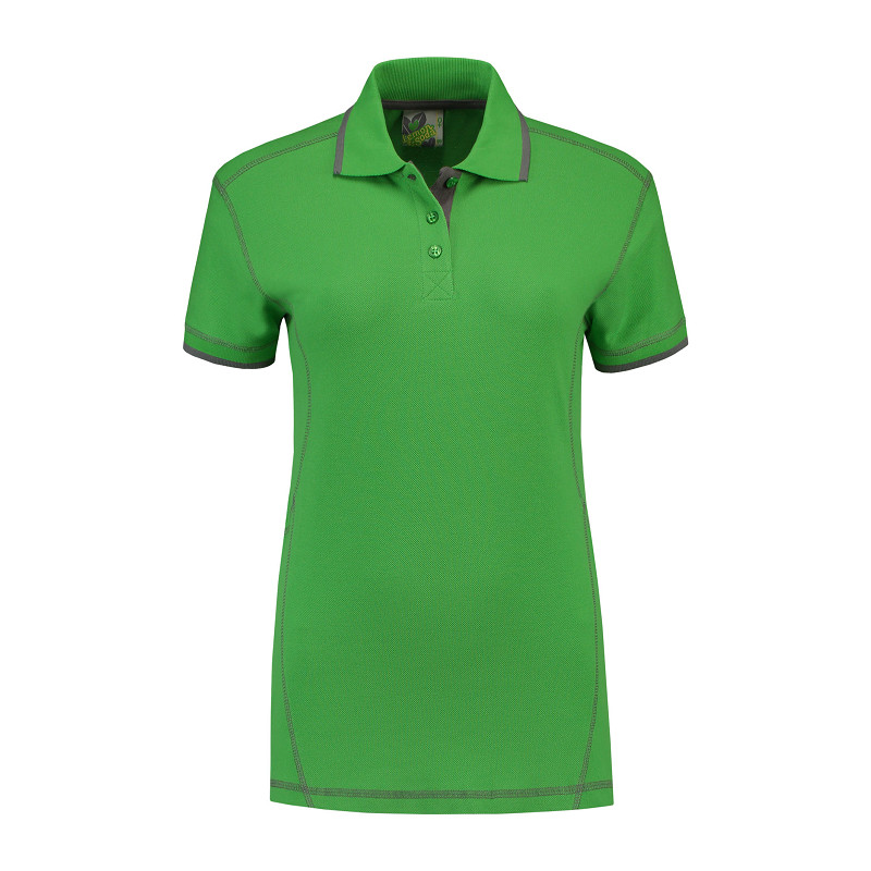 Lemon & Soda Polo Flatlock SS for her