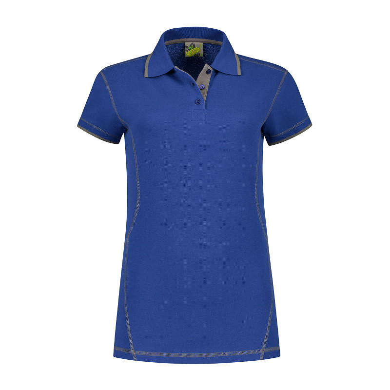 Lemon & Soda Polo Flatlock SS for her