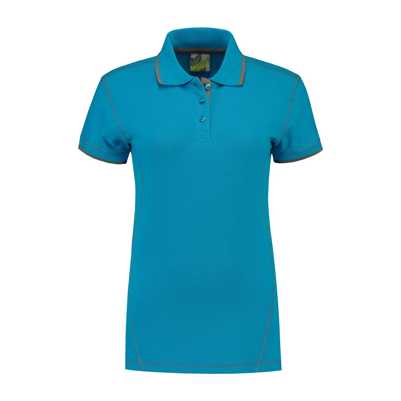 Lemon & Soda Polo Flatlock SS for her