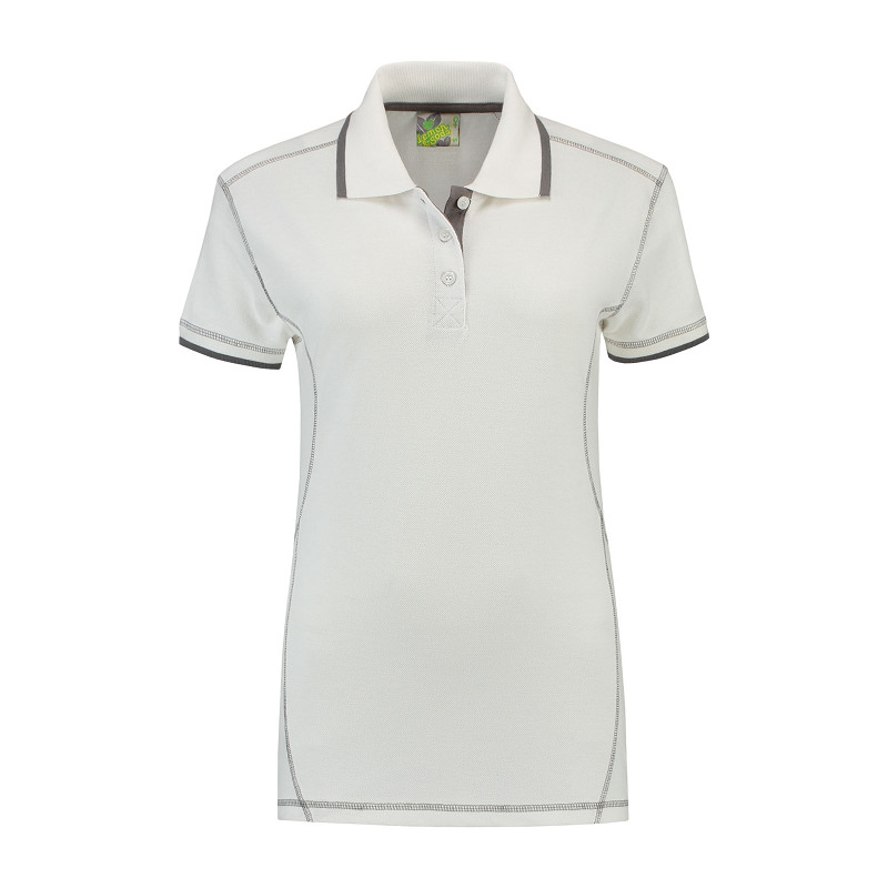 Lemon & Soda Polo Flatlock SS for her