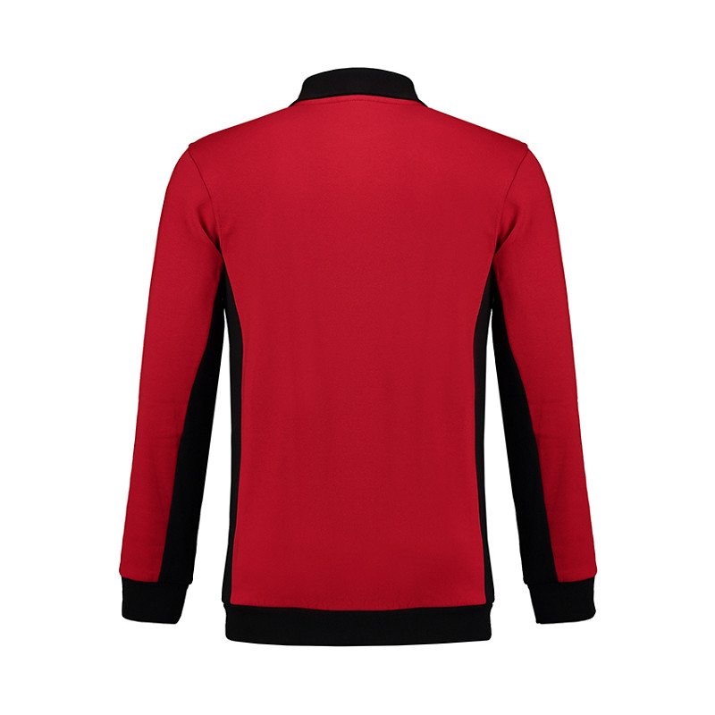 Lemon & Soda Workwear Contrast Polosweater