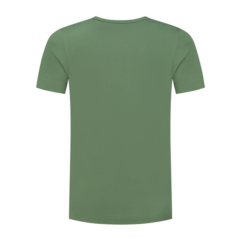 Lemon & Soda Cotton Elastane V-neck T-shirt