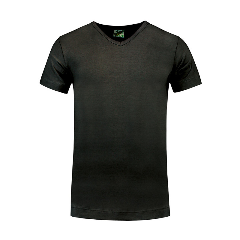 Lemon & Soda Cotton Elastane V-neck T-shirt