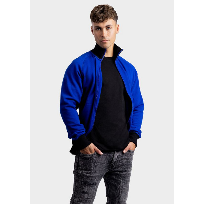 Lemon & Soda Workwear Contrast Cardigan